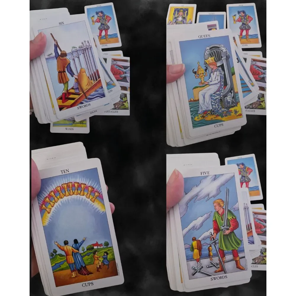 Radiant Rider Waite Tarot Deck US Games Systems Complete 78 Cards Booklet